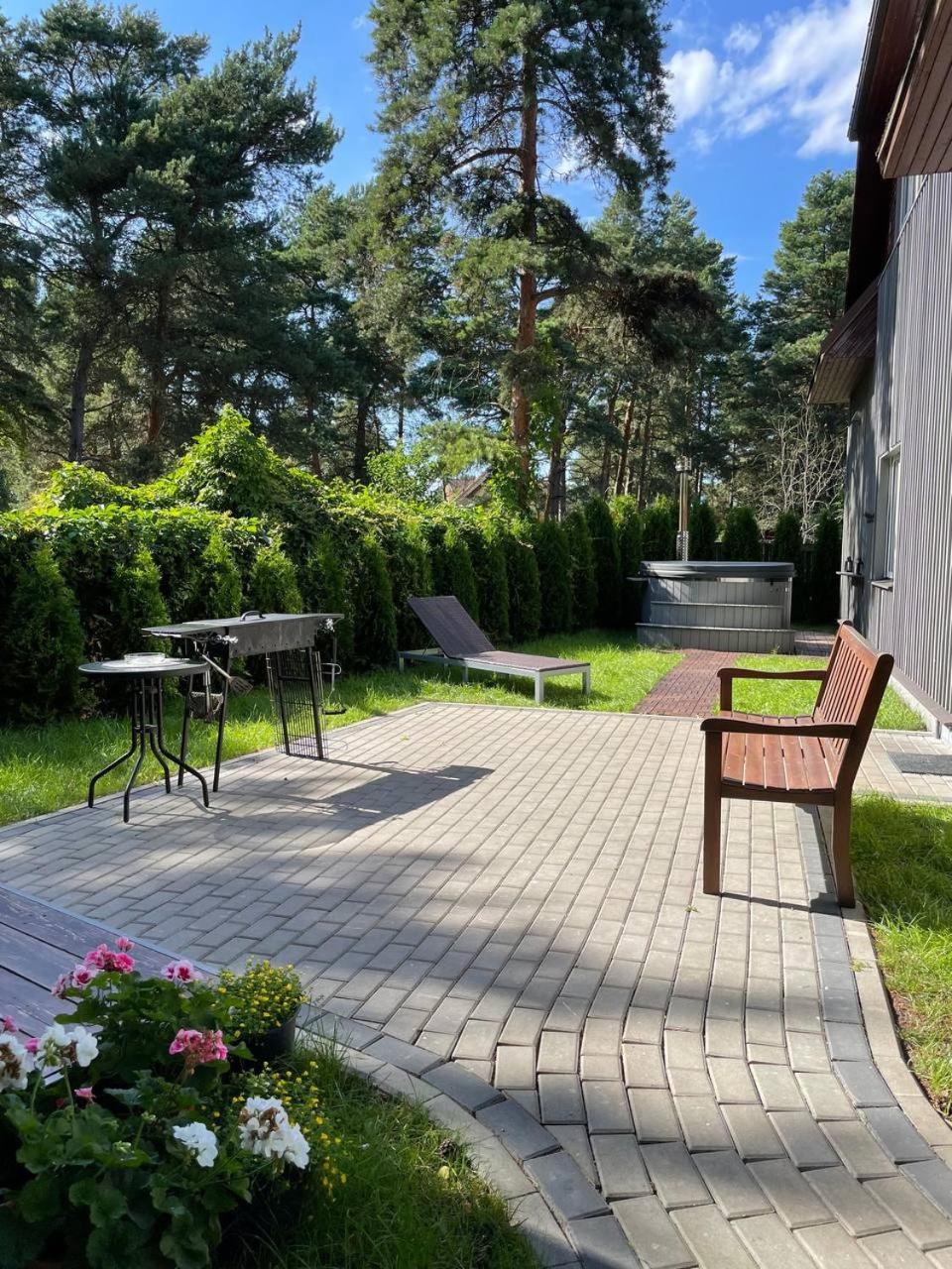 Piejuras Maja Skandinavu Stila! Seaside Scandi House! Villa Lapmežciems Buitenkant foto